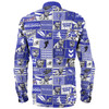 Canterbury-Bankstown Bulldogs Long Sleeve Shirt - Team Of Us Die Hard Fan Supporters Comic Style
