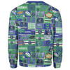 Canberra Raiders Sweatshirt - Team Of Us Die Hard Fan Supporters Comic Style