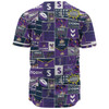 Melbourne Storm Baseball Shirt - Team Of Us Die Hard Fan Supporters Comic Style