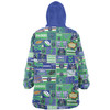 Canberra Raiders Snug Hoodie - Team Of Us Die Hard Fan Supporters Comic Style