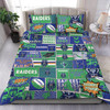 Canberra Raiders Bedding Set - Team Of Us Die Hard Fan Supporters Comic Style