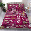 Cane Toads Bedding Set - Team Of Us Die Hard Fan Supporters Comic Style