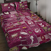 Cane Toads Quilt Bed Set - Team Of Us Die Hard Fan Supporters Comic Style