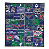 New Zealand Warriors Premium Quilt - Team Of Us Die Hard Fan Supporters Comic Style