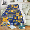 Parramatta Eels Premium Blanket - Team Of Us Die Hard Fan Supporters Comic Style