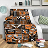 Wests Tigers Premium Blanket - Team Of Us Die Hard Fan Supporters Comic Style