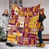 Brisbane Broncos Premium Blanket - Team Of Us Die Hard Fan Supporters Comic Style