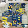 North Queensland Cowboys Premium Blanket - Team Of Us Die Hard Fan Supporters Comic Style