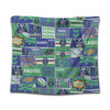 Canberra Raiders Tapestry - Team Of Us Die Hard Fan Supporters Comic Style