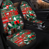 South Sydney Rabbitohs Car Seat Covers - Team Of Us Die Hard Fan Supporters Comic Style