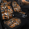 Wests Tigers Car Seat Covers - Team Of Us Die Hard Fan Supporters Comic Style