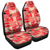 Redcliffe Dolphins Car Seat Covers - Team Of Us Die Hard Fan Supporters Comic Style