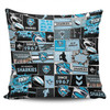 Cronulla-Sutherland Sharks Pillow Cover - Team Of Us Die Hard Fan Supporters Comic Style