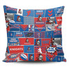 Newcastle Knights Pillow Cover - Team Of Us Die Hard Fan Supporters Comic Style