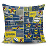 North Queensland Cowboys Pillow Cover - Team Of Us Die Hard Fan Supporters Comic Style
