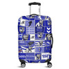 Canterbury-Bankstown Bulldogs Luggage Cover - Team Of Us Die Hard Fan Supporters Comic Style
