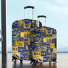 Parramatta Eels Luggage Cover - Team Of Us Die Hard Fan Supporters Comic Style