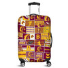 Brisbane Broncos Luggage Cover - Team Of Us Die Hard Fan Supporters Comic Style