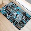 Cronulla-Sutherland Sharks Door Mat - Team Of Us Die Hard Fan Supporters Comic Style