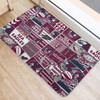 Manly Warringah Sea Eagles Door Mat - Team Of Us Die Hard Fan Supporters Comic Style