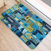 Gold Coast Titans Door Mat - Team Of Us Die Hard Fan Supporters Comic Style