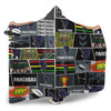 Penrith Panthers Hooded Blanket - Team Of Us Die Hard Fan Supporters Comic Style
