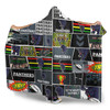 Penrith Panthers Hooded Blanket - Team Of Us Die Hard Fan Supporters Comic Style