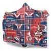 Sydney Roosters Hooded Blanket - Team Of Us Die Hard Fan Supporters Comic Style