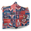 Sydney Roosters Hooded Blanket - Team Of Us Die Hard Fan Supporters Comic Style