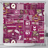 Cane Toads Shower Curtain - Team Of Us Die Hard Fan Supporters Comic Style Cane Toads Shower Curtain - Team Of Us Die Hard Fan Supporters Comic Style