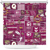 Cane Toads Shower Curtain - Team Of Us Die Hard Fan Supporters Comic Style Cane Toads Shower Curtain - Team Of Us Die Hard Fan Supporters Comic Style