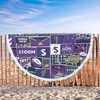Melbourne Storm Beach Blanket - Team Of Us Die Hard Fan Supporters Comic Style