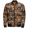 Wests Tigers Bomber Jacket - Team Of Us Die Hard Fan Supporters Comic Style