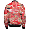 Redcliffe Dolphins Bomber Jacket - Team Of Us Die Hard Fan Supporters Comic Style