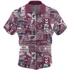 Manly Warringah Sea Eagles Hawaiian Shirt - Team Of Us Die Hard Fan Supporters Comic Style