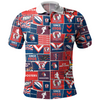 Sydney Roosters Polo Shirt - Team Of Us Die Hard Fan Supporters Comic Style