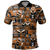 Wests Tigers Polo Shirt - Team Of Us Die Hard Fan Supporters Comic Style