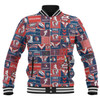 Sydney Roosters Baseball Jacket - Team Of Us Die Hard Fan Supporters Comic Style