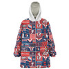 Sydney Roosters Snug Hoodie - Team Of Us Die Hard Fan Supporters Comic Style