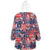 Sydney Roosters Snug Hoodie - Team Of Us Die Hard Fan Supporters Comic Style