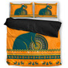 Wallabies Bedding Set - Australia Ugly Xmas With Aboriginal Patterns For Die Hard Fans