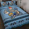 New South Wales Quilt Bed Set - Australia Ugly Xmas With Aboriginal Patterns For Die Hard Fans