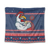 Sydney Roosters Tapestry - Australia Ugly Xmas With Aboriginal Patterns For Die Hard Fans