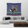 New Zealand Warriors Tapestry - Australia Ugly Xmas With Aboriginal Patterns For Die Hard Fans