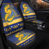 Parramatta Eels Car Seat Covers - Australia Ugly Xmas With Aboriginal Patterns For Die Hard Fans