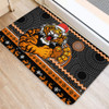 Wests Tigers Door Mat - Australia Ugly Xmas With Aboriginal Patterns For Die Hard Fans