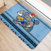 New South Wales Door Mat - Australia Ugly Xmas With Aboriginal Patterns For Die Hard Fans