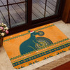 Wallabies Door Mat - Australia Ugly Xmas With Aboriginal Patterns For Die Hard Fans