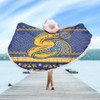 Parramatta Eels Beach Blanket - Australia Ugly Xmas With Aboriginal Patterns For Die Hard Fans