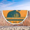 Wallabies Beach Blanket - Australia Ugly Xmas With Aboriginal Patterns For Die Hard Fans